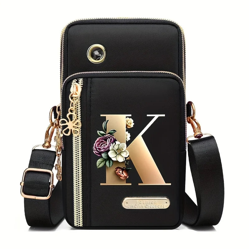 New Single Shoulder Crossbody Bag Coin Purse Mobile Phone Bag Zipper Wallet Stylish Trendy Handbag for Women