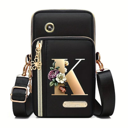 New Single Shoulder Crossbody Bag Coin Purse Mobile Phone Bag Zipper Wallet Stylish Trendy Handbag for Women
