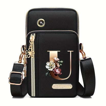 New Single Shoulder Crossbody Bag Coin Purse Mobile Phone Bag Zipper Wallet Stylish Trendy Handbag for Women