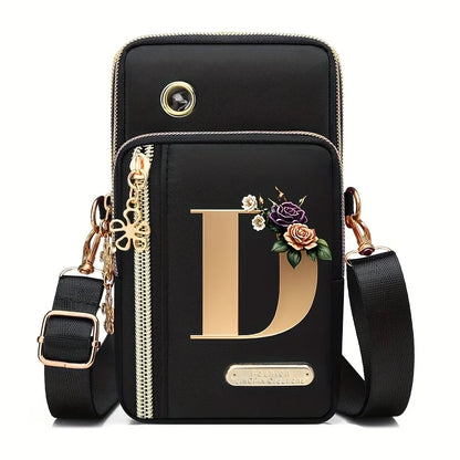New Single Shoulder Crossbody Bag Coin Purse Mobile Phone Bag Zipper Wallet Stylish Trendy Handbag for Women
