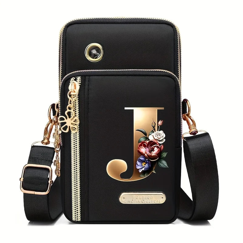 New Single Shoulder Crossbody Bag Coin Purse Mobile Phone Bag Zipper Wallet Stylish Trendy Handbag for Women