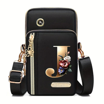 New Single Shoulder Crossbody Bag Coin Purse Mobile Phone Bag Zipper Wallet Stylish Trendy Handbag for Women