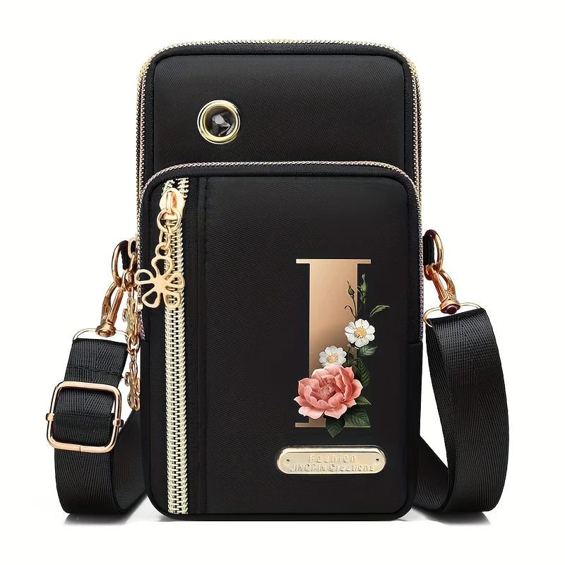 New Single Shoulder Crossbody Bag Coin Purse Mobile Phone Bag Zipper Wallet Stylish Trendy Handbag for Women
