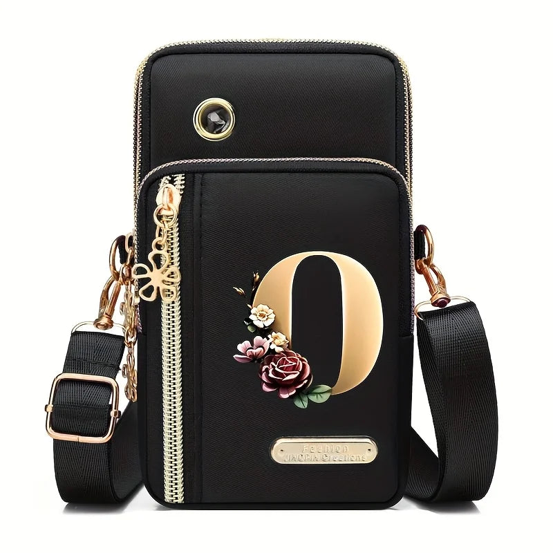 New Single Shoulder Crossbody Bag Coin Purse Mobile Phone Bag Zipper Wallet Stylish Trendy Handbag for Women