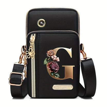 New Single Shoulder Crossbody Bag Coin Purse Mobile Phone Bag Zipper Wallet Stylish Trendy Handbag for Women