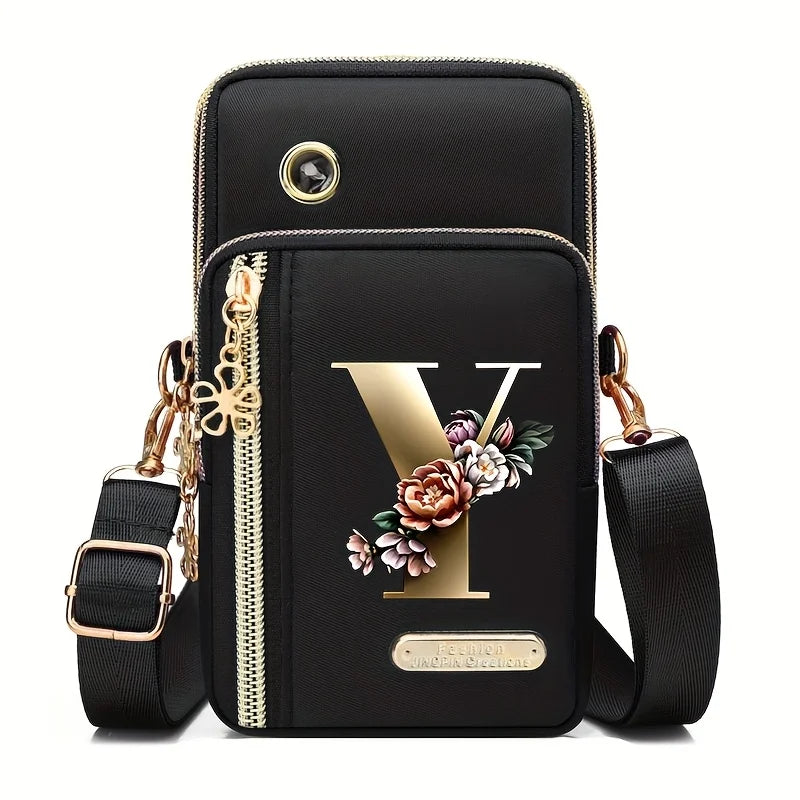 New Single Shoulder Crossbody Bag Coin Purse Mobile Phone Bag Zipper Wallet Stylish Trendy Handbag for Women