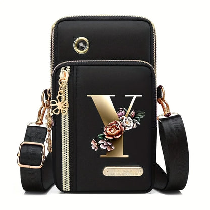 New Single Shoulder Crossbody Bag Coin Purse Mobile Phone Bag Zipper Wallet Stylish Trendy Handbag for Women