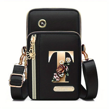 New Single Shoulder Crossbody Bag Coin Purse Mobile Phone Bag Zipper Wallet Stylish Trendy Handbag for Women