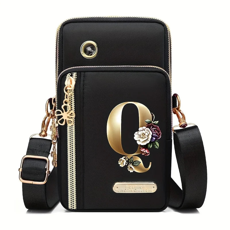 New Single Shoulder Crossbody Bag Coin Purse Mobile Phone Bag Zipper Wallet Stylish Trendy Handbag for Women