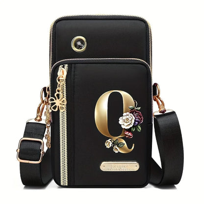 New Single Shoulder Crossbody Bag Coin Purse Mobile Phone Bag Zipper Wallet Stylish Trendy Handbag for Women