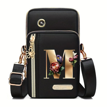 New Single Shoulder Crossbody Bag Coin Purse Mobile Phone Bag Zipper Wallet Stylish Trendy Handbag for Women