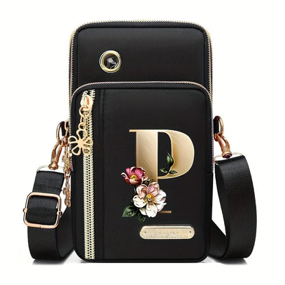New Single Shoulder Crossbody Bag Coin Purse Mobile Phone Bag Zipper Wallet Stylish Trendy Handbag for Women