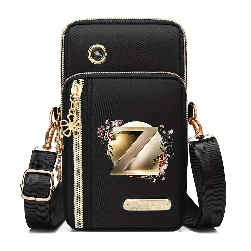 New Single Shoulder Crossbody Bag Coin Purse Mobile Phone Bag Zipper Wallet Stylish Trendy Handbag for Women