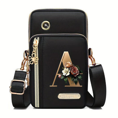New Single Shoulder Crossbody Bag Coin Purse Mobile Phone Bag Zipper Wallet Stylish Trendy Handbag for Women