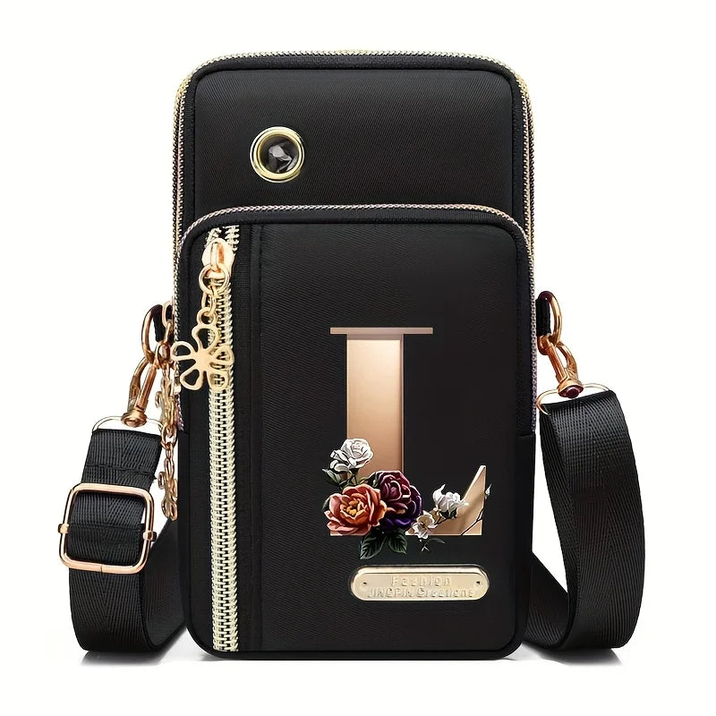 New Single Shoulder Crossbody Bag Coin Purse Mobile Phone Bag Zipper Wallet Stylish Trendy Handbag for Women